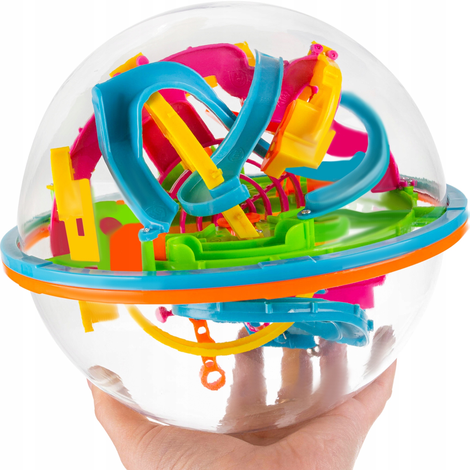 Labyrint pre deti - Veľká guľa 3D bludisko prekladané puzzle Arkádová logická hra XL