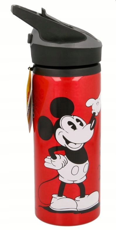 Detský desiatový box, fľaša - Veľká fľaša na fľašu s vodou Hliniam 710 ml Mickey Mouse