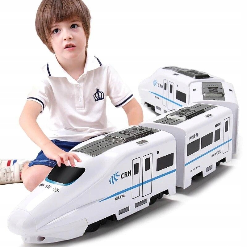 Veľký elektrický vlak pre batérie