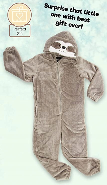 Pyžamo, župán - Onesie (kombinézy) A192 Veľkosť 134 šedá