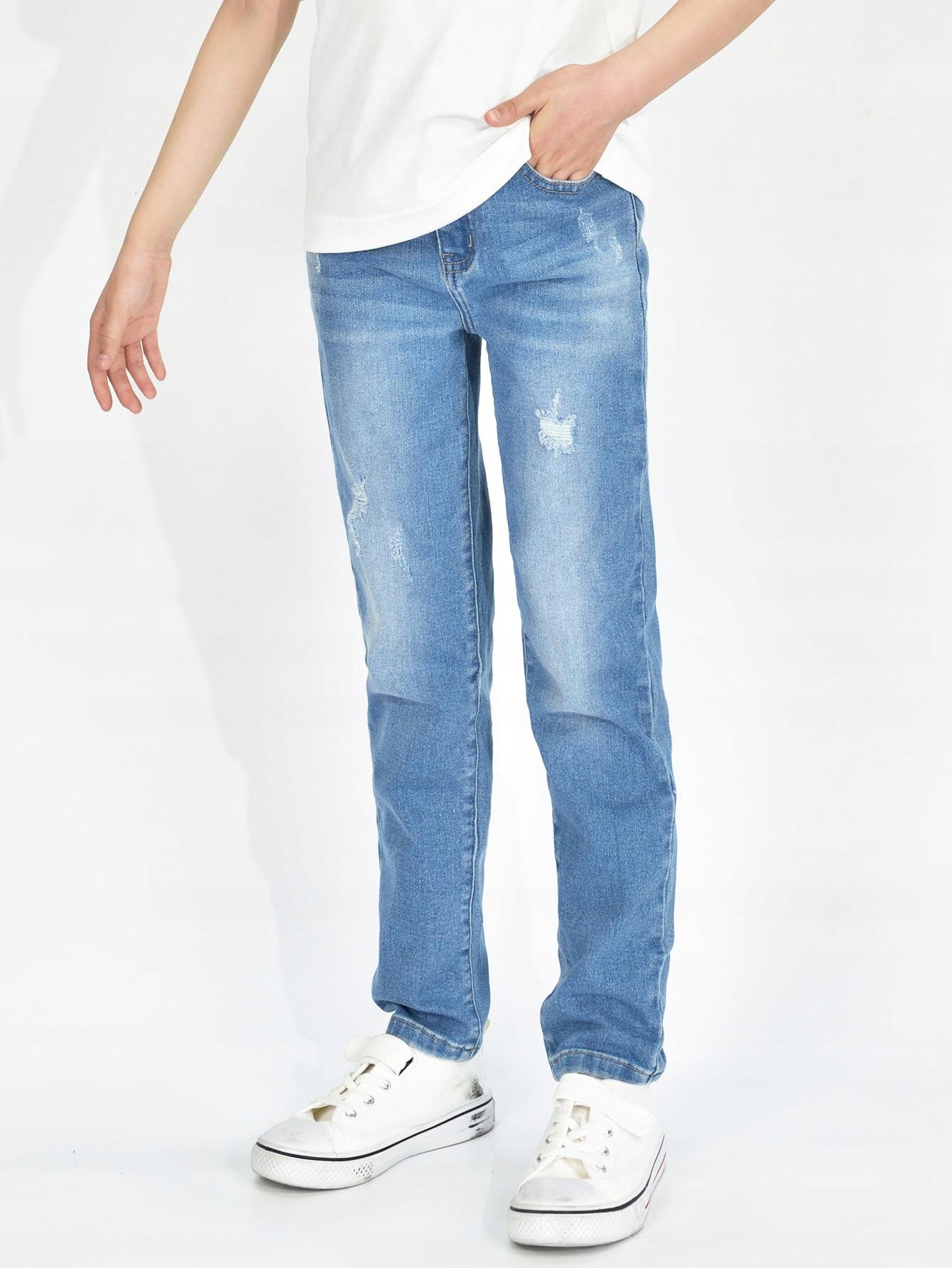 Shein 164 džínsové nohavice