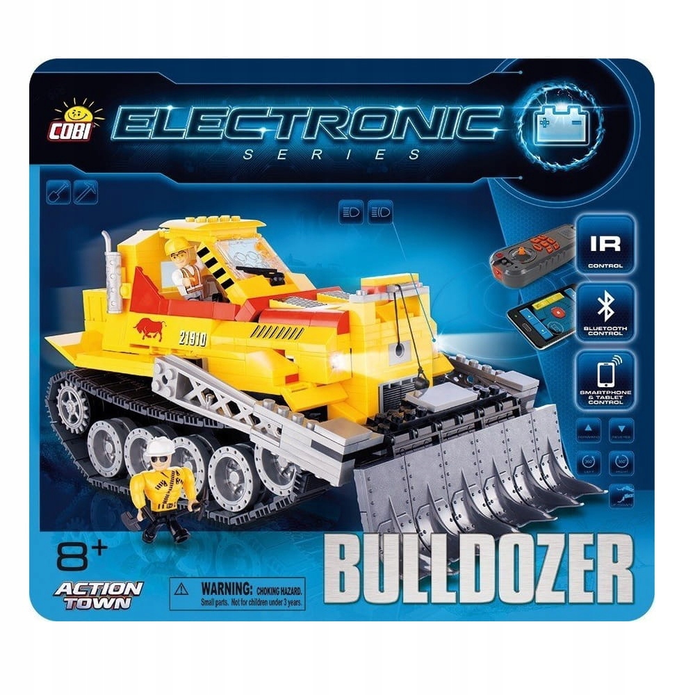 Elektronické buldozérové bloky Cobi Action Town s Bluetooth 21910