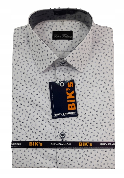 Detská košeľa - Bix Detská košeľa Veľkosť 134 biela rukáv