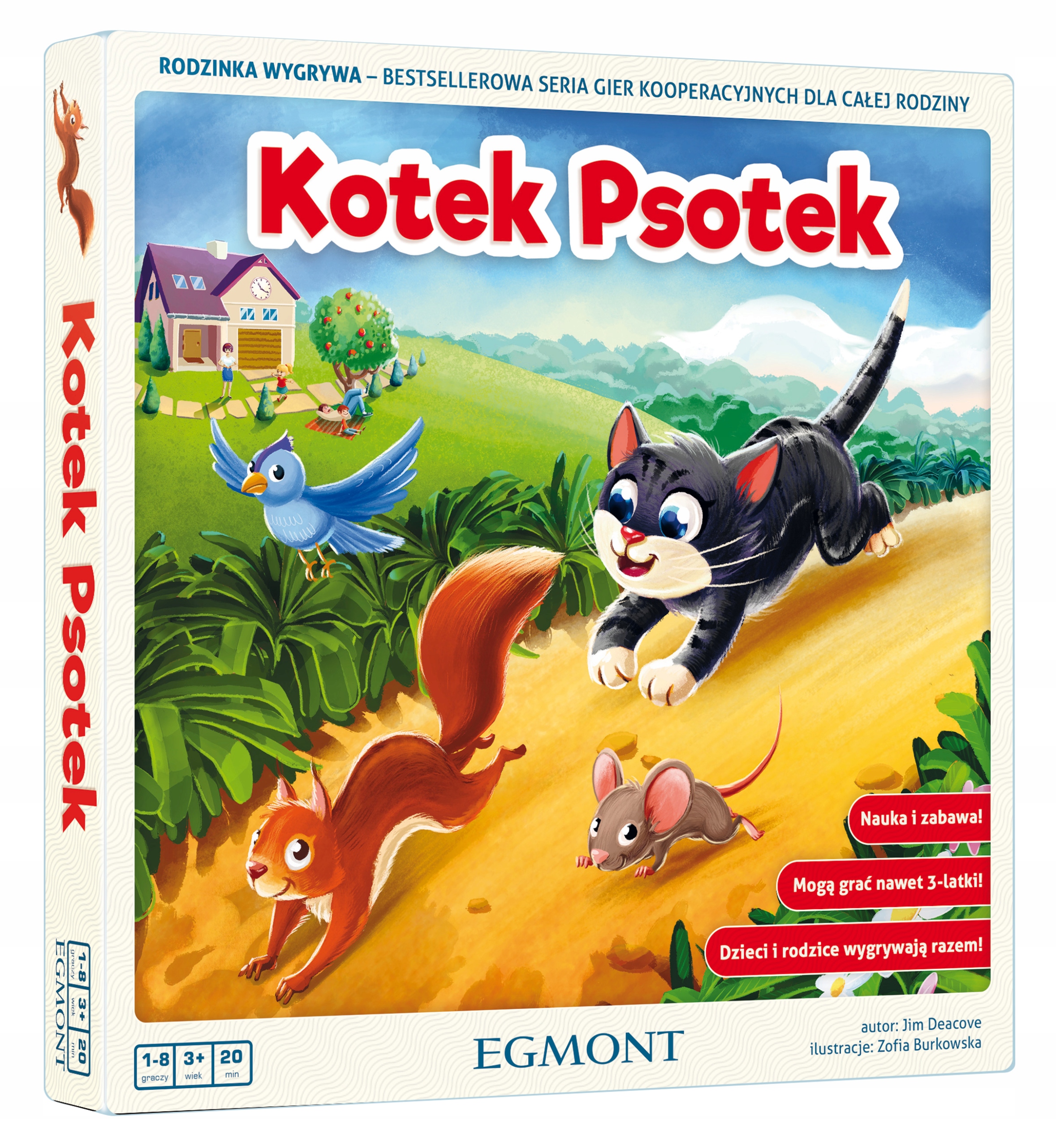 Spoločenská hra - Mačiatko Psotek Egmont