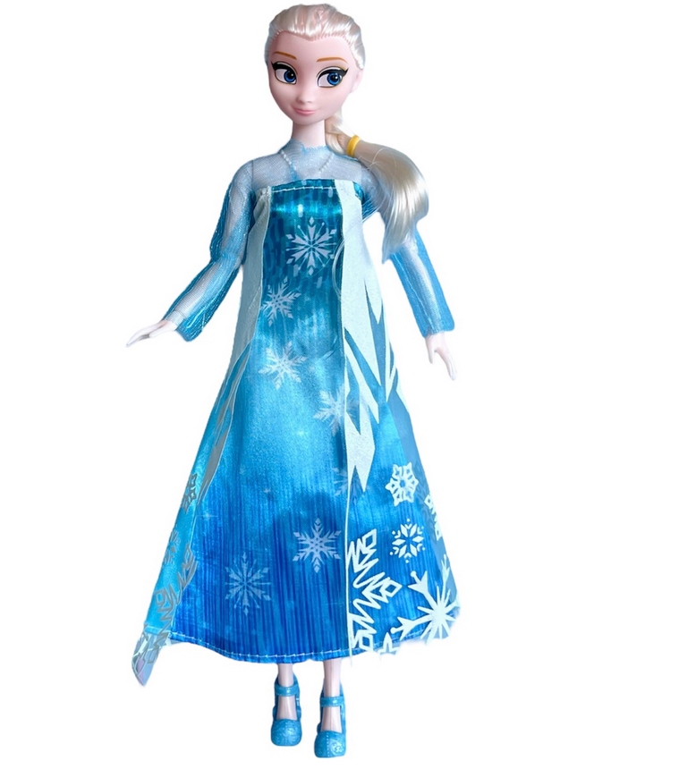 Interaktívna bábika Elsa Frozen + príslušenstvo Ofaf spieva rozprávková hračka