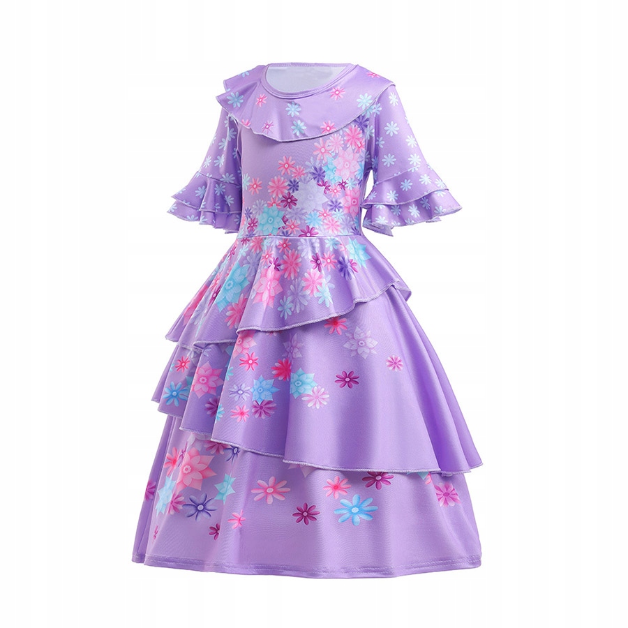 Kostým pre dievča - Šaty Encanto Isabel Madrigal Dress
