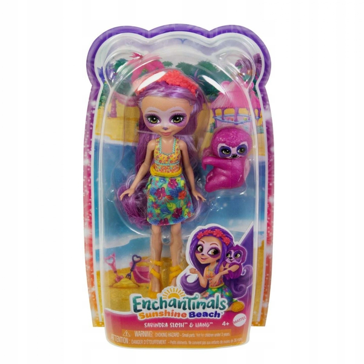ENCHANTIMALS BÁBIKA + MAZNÁČIK LENCHODÍK HRX82