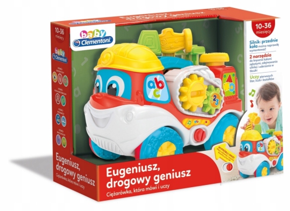 Nákladné auto Clementoni Eugeniusz cestný génius
