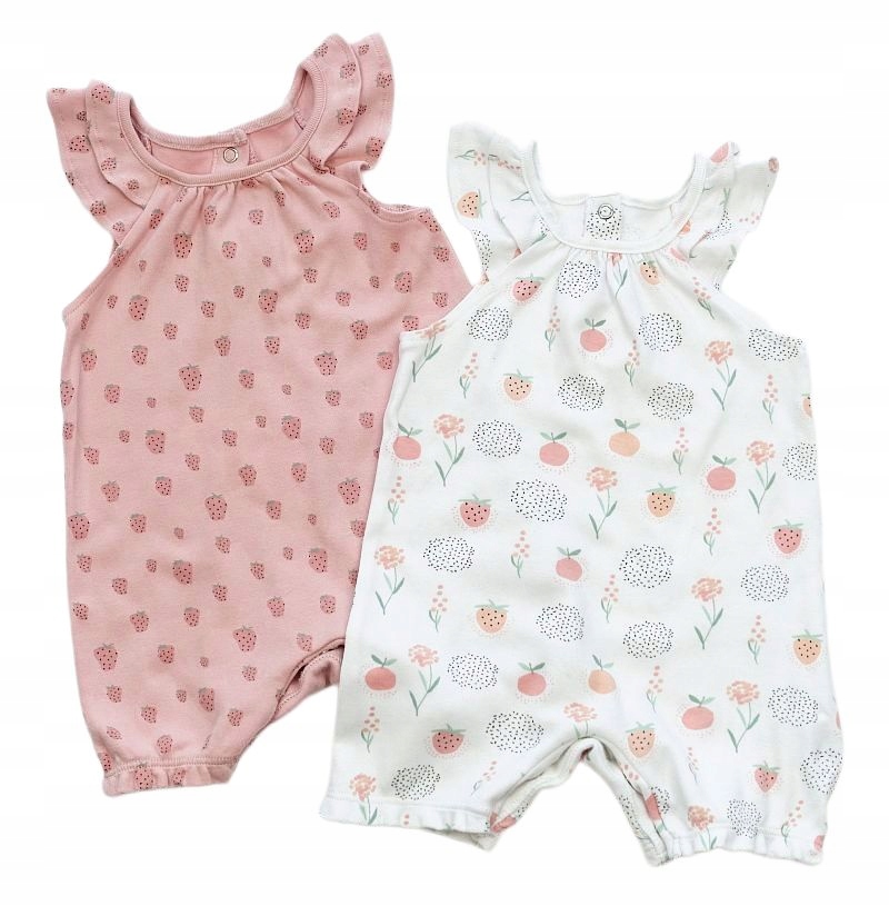Dupačky -  Baby Rampers F&F 74 Pink, Multi -Colored