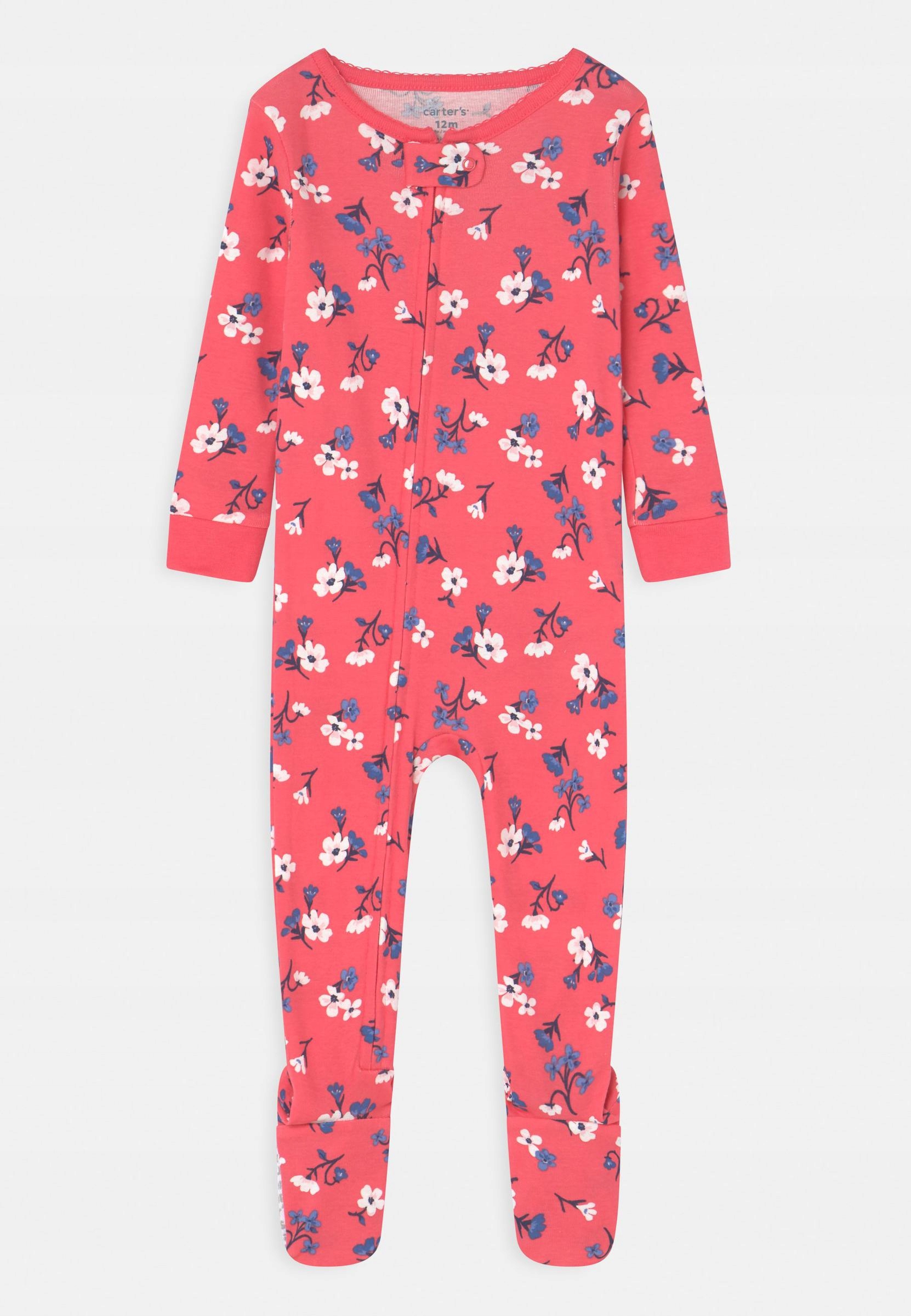 Dupačky -  Carter's 74 Sleepy White, Navy Blue, Blue, Pink