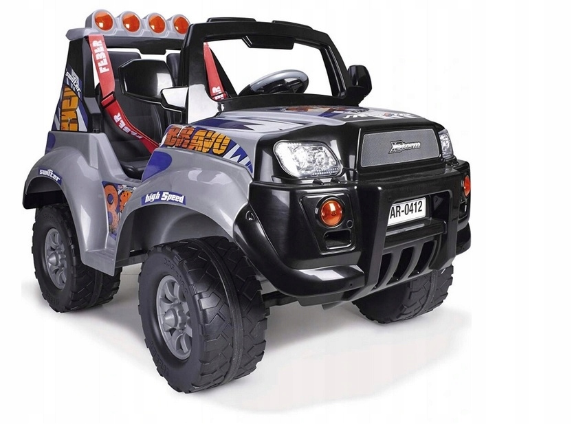 Feber Big Jeep Car pre 12 V ľahkú batériu