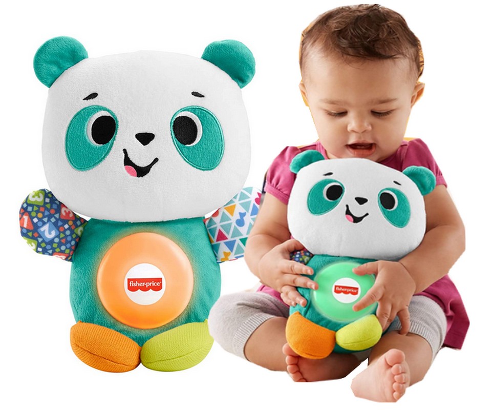 Edukačná hračka - INTERAKTÍVNY MEDVEĎ PANDA FISHER PRICE