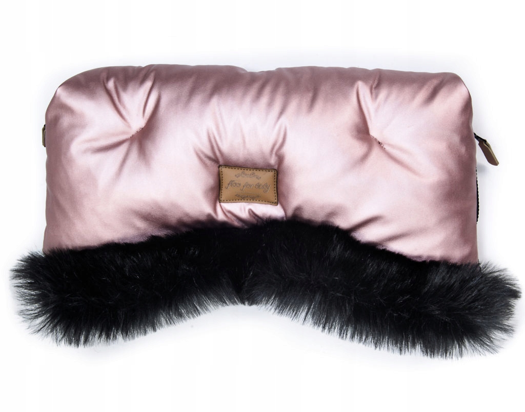 Floo Mufka Glove Aljaška Futko Rosegold/Čierna