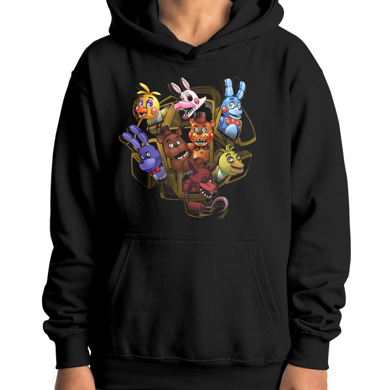 Mikina - FNAF Freddy Mikina Kangaroo Junior vo veku 12-13 rokov