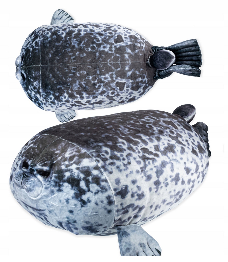 L.O.L Surprise zvieratko - Foka maskot, vypchatý plyšový vankúš, mazdatá toaleta 60 cm