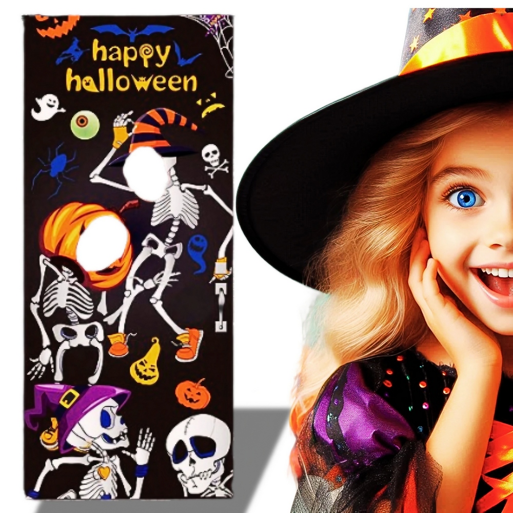 FOTO STENA FOTOGRAFIE POZADIE halloween GADGET SKELET ZÁCLONA BANNER ==