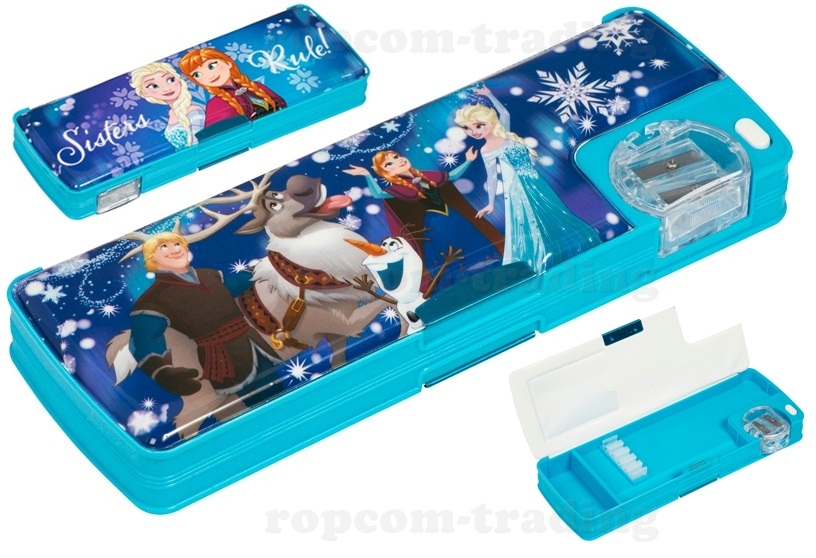 Školský peračník - Coolpack tri -Chamber Cencil Case vybaveného vtipným