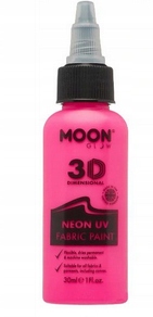 Kostým, maska - Látka maľujte 30 ml oblečenie 1ks žiarenie dar, dar
