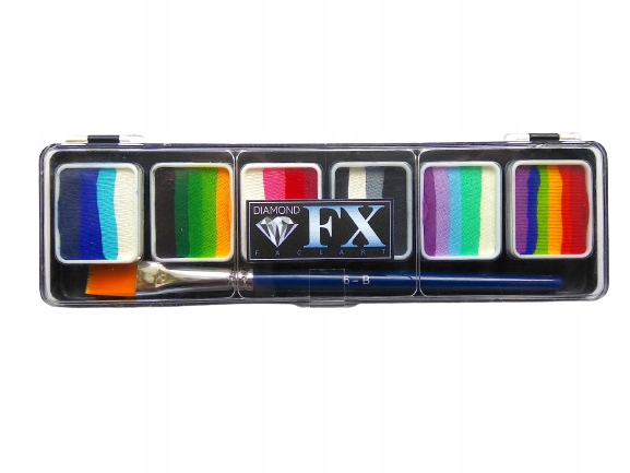 Kostým, maska - Diamond FX Splitcake Neon Face Paint