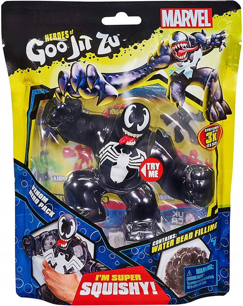 Figurka Marvel Heroes Of Goo Jit Zu Venom Squishy