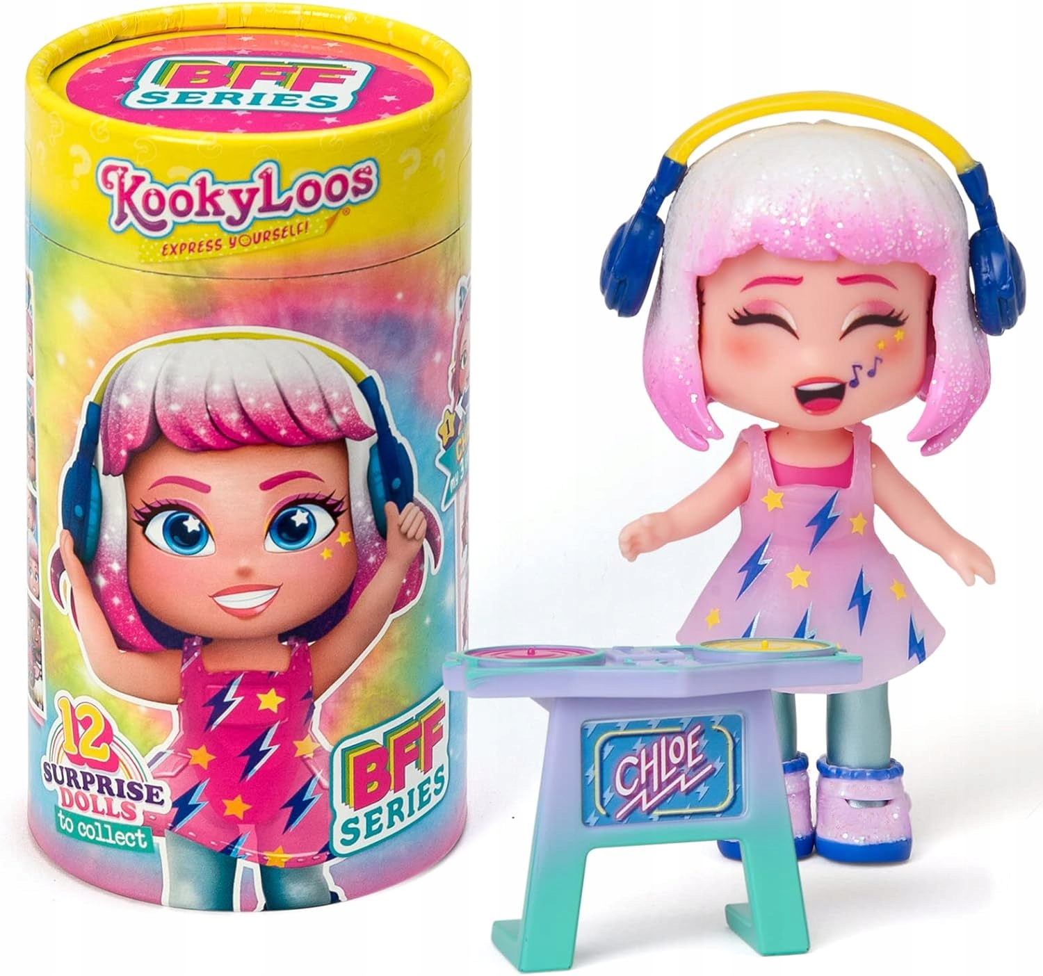 Séria KOOKYLOOS BFF - Zberateľská bábika s prekvapením