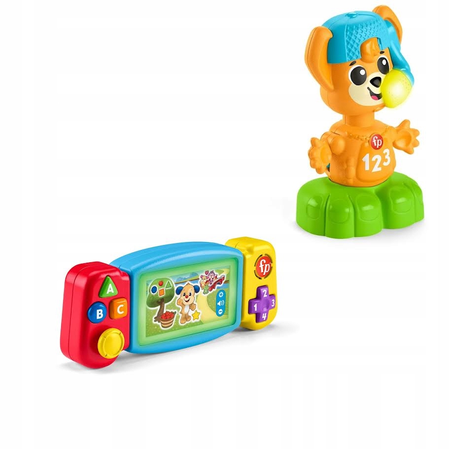 Herná konzola Fisher-Price HNN39, CZ/SK/ANG/PL/PL