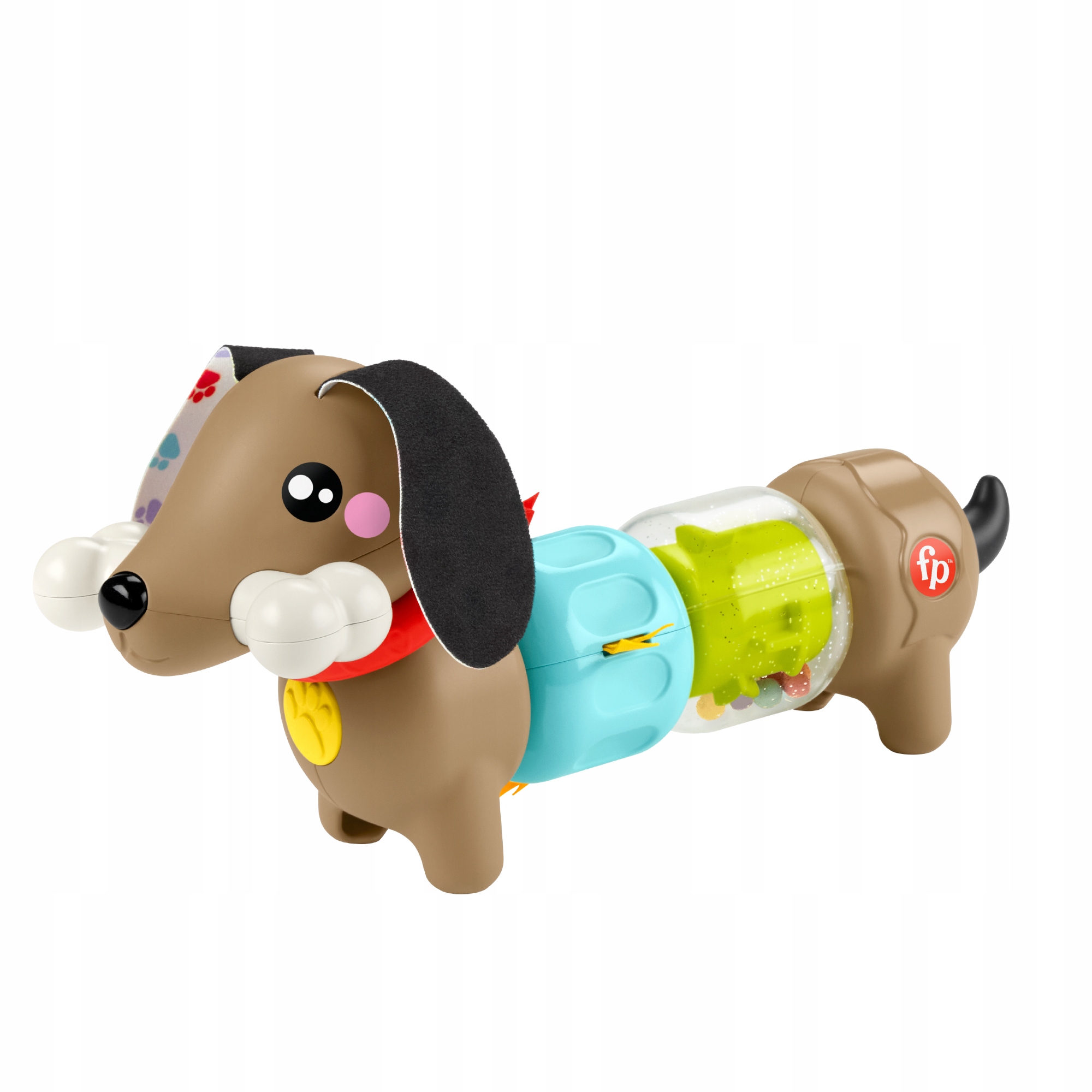 Fisher-Price Pets Aktivačná hračka pre bábätká s jazvečíkom 6m+ HTW91