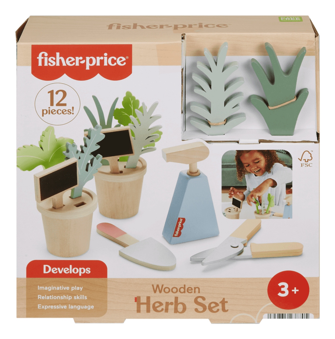 Drevená hračka Fisher-Price Little Gardener