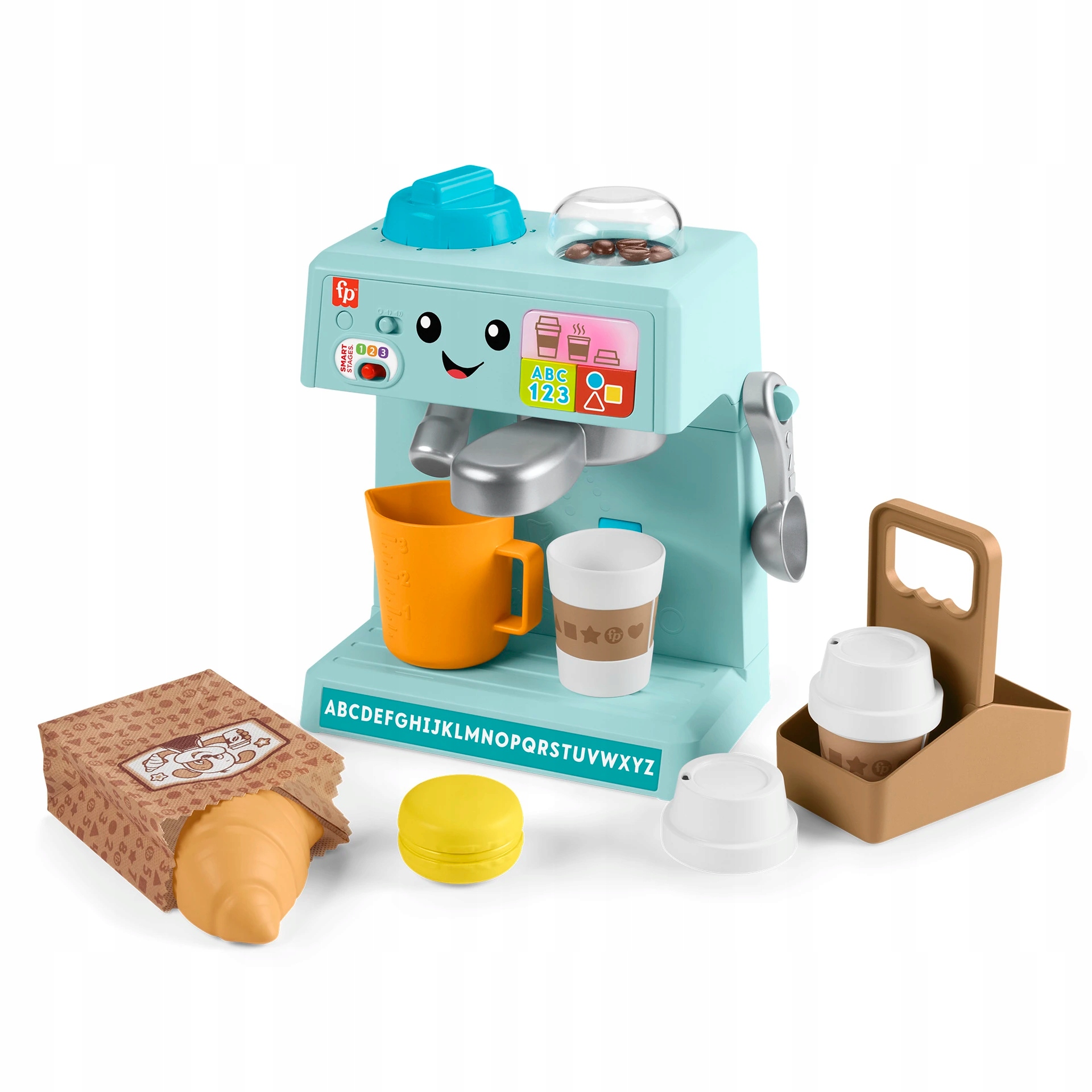 Interaktívna hračka Fisher-Price Edukatívna kávovar 18m+ HYT01