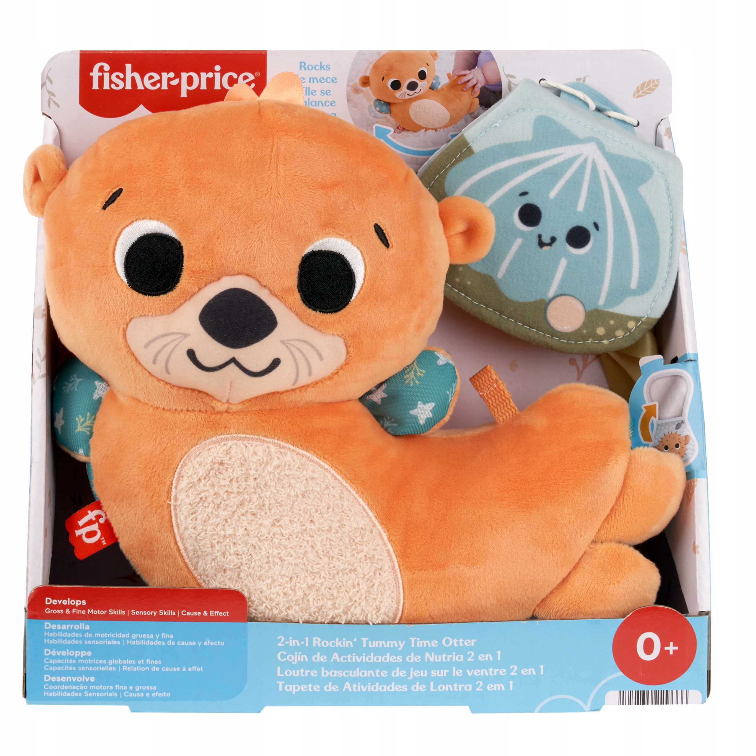 Fisher-Price Hojdacia vydra 2 v 1 detská hračka 0+ HXG96