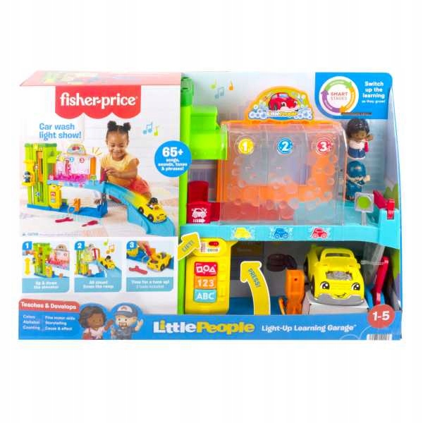 FISHER PRICE Vzdelávacia hračka Little People do umývačky áut pre deti HRC53