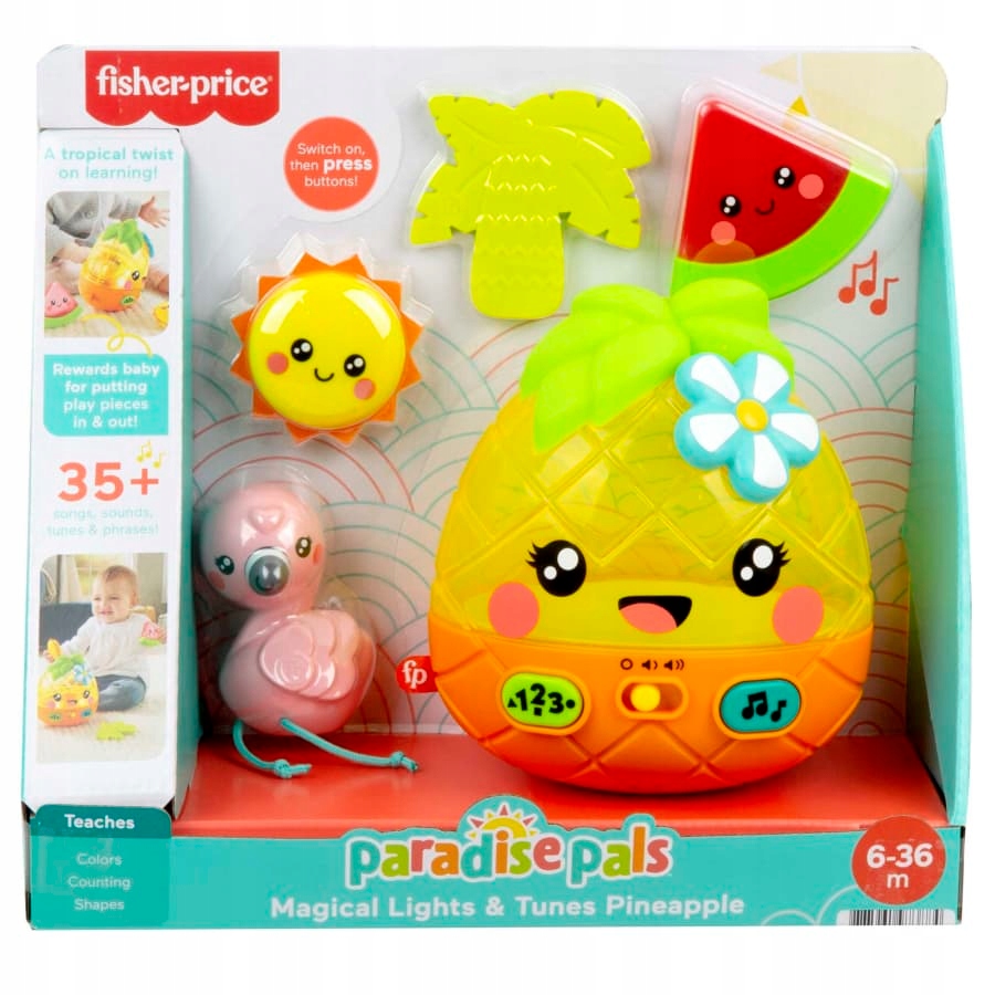 Fisher-Price Magické svetlá a melódie Ananás