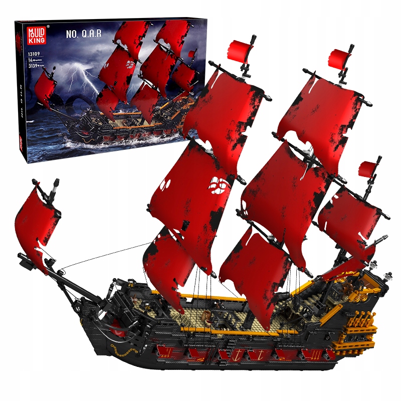 Stavebné kocky Piráti z Karibiku Loď Revenge Toys