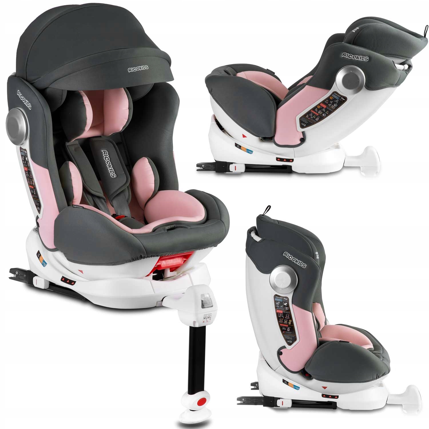Autosedačka Ricokids STIGO 0-36 kg