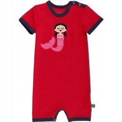 Dupačky - Baby Rampers Freds World 56 Čierna, červená, ecru, ružová