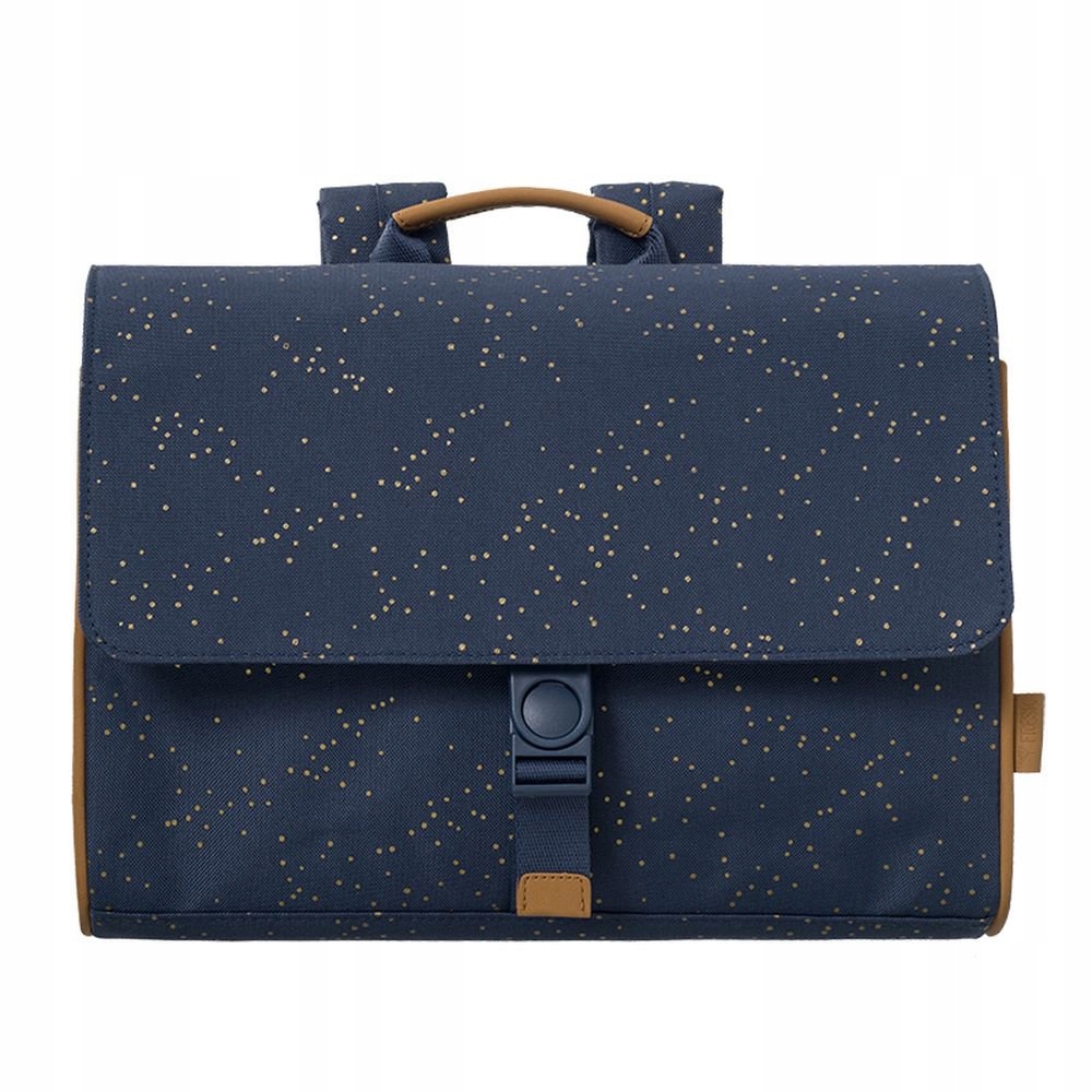 Aktovka - Freska School Bag Golden Dots Indigo