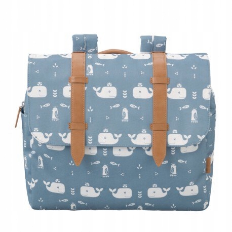 Aktovka - Fresco School Bag New Whale Blue Fog