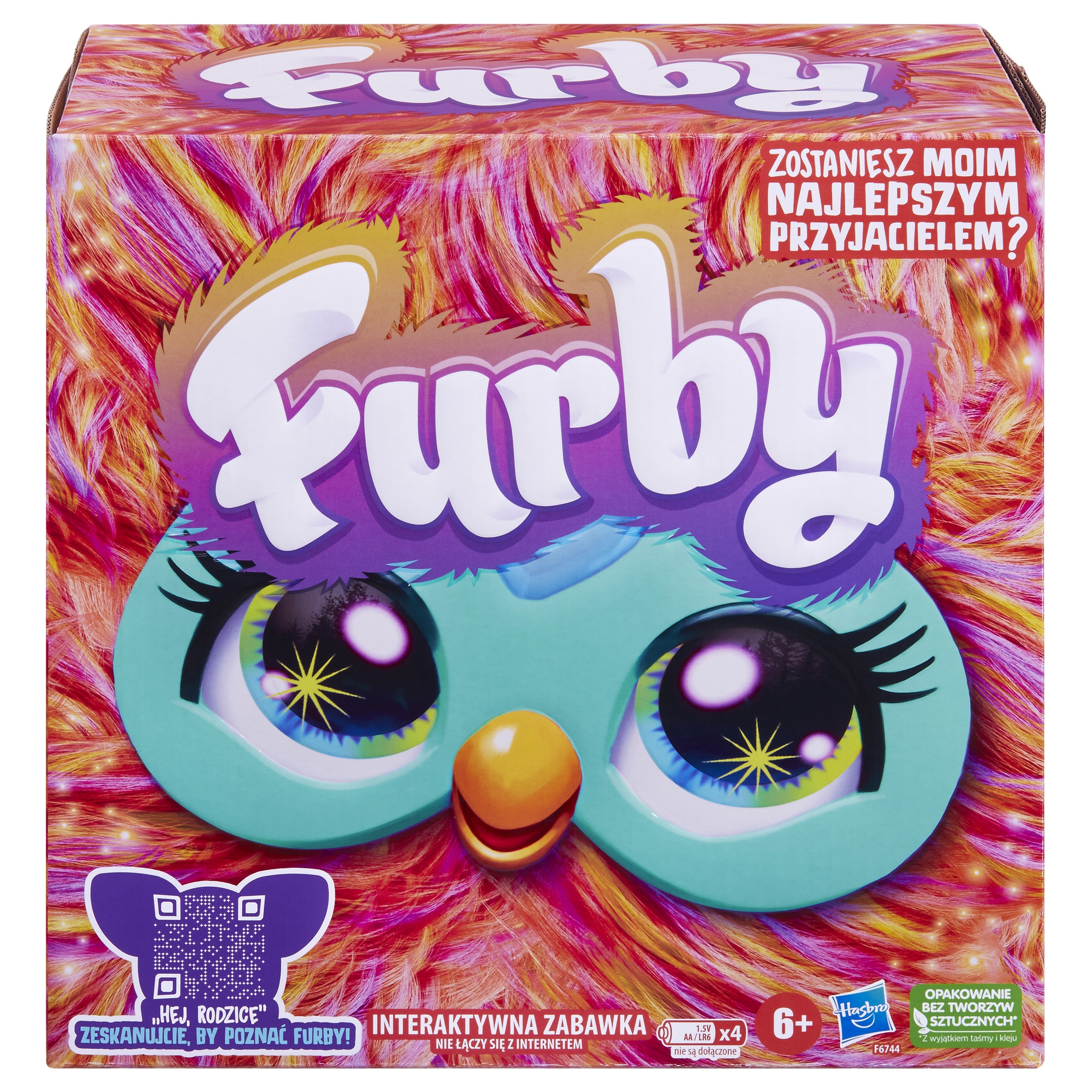 Interaktívna plyšová hračka FURBY 2.0 s motívom koralu F6744