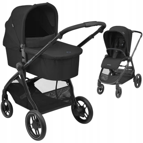 Vychádzkový kočík - G81 Maxi Cosi STREET PLUS KOČÍK 2v1 ESSENTIAL BLACK