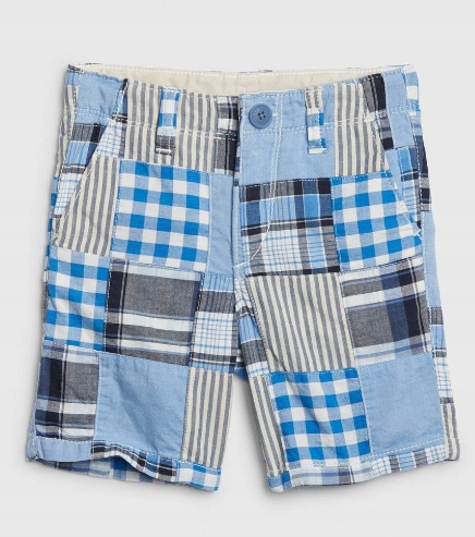 Detská košeľa - Krátka Gap 104 Blue, viacfarebné porty
