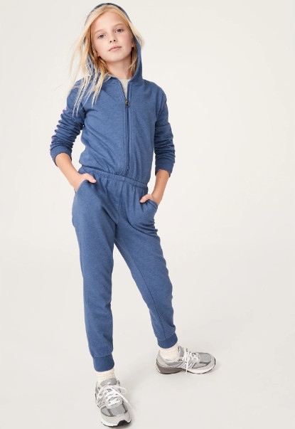 Teplaková súprava - Detská medzera sladká drrosená veľkosť 128 NAVY BLUE