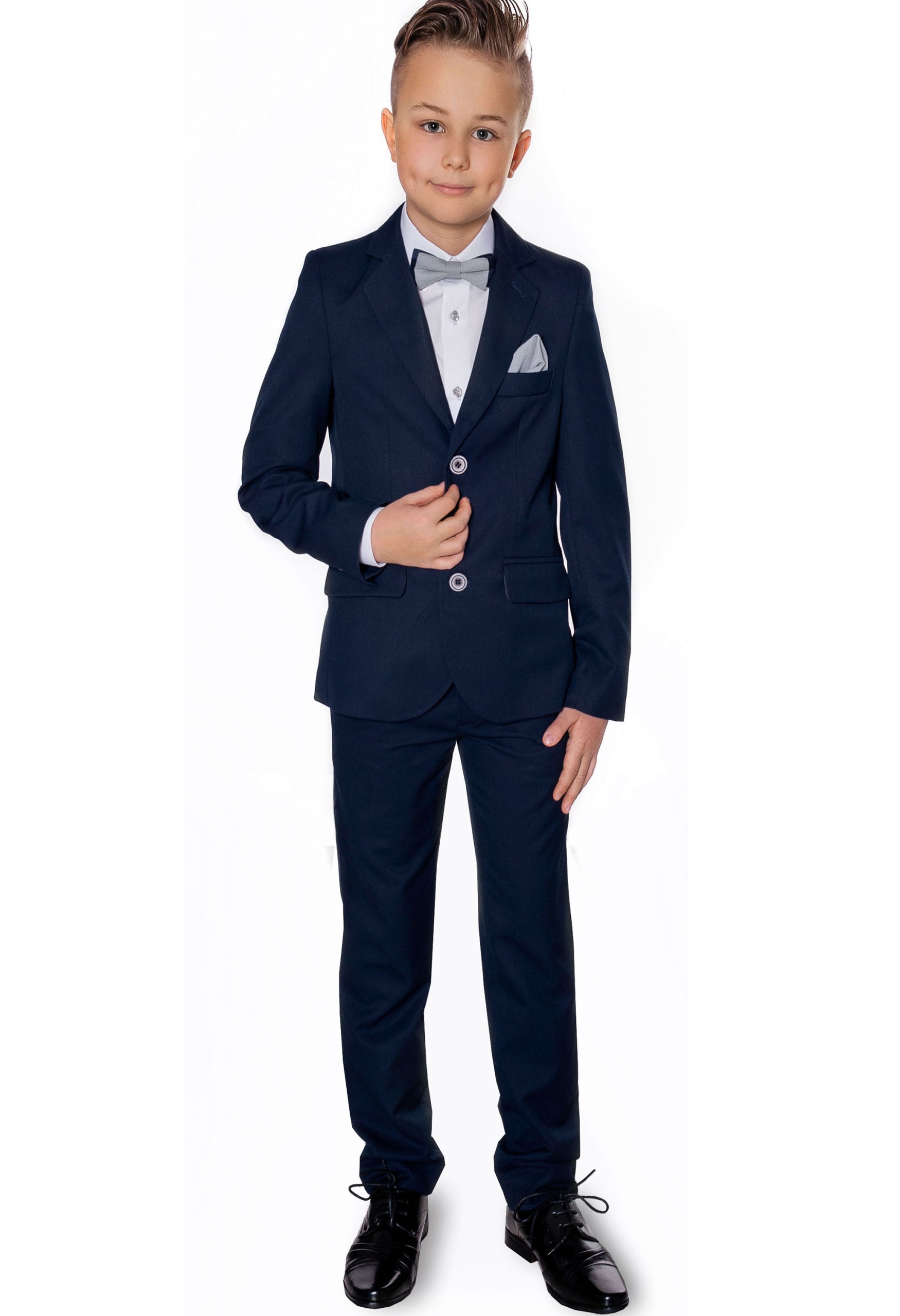 Teplaková súprava - Detský oblek Lorento 158 Navy Blue, Grey