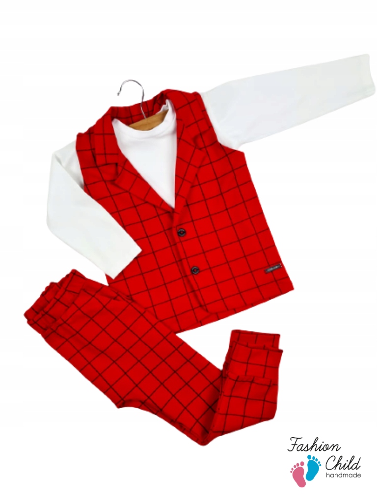 Teplaková súprava - FashionChild 134 Čierna, červená, viacfarebná oblek
