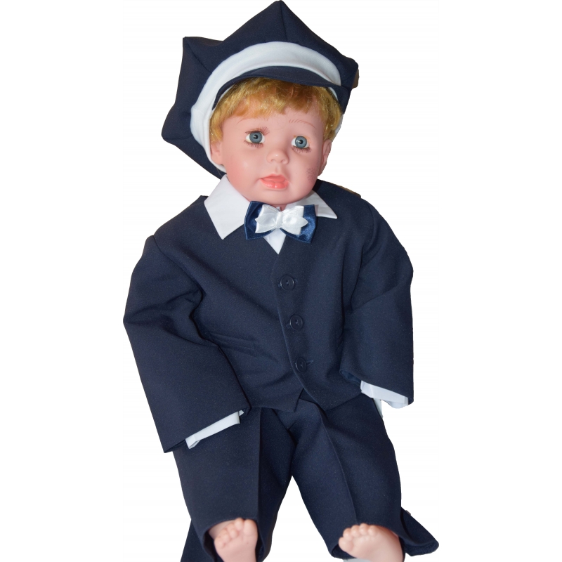Teplaková súprava - Detský oblek Poľsko 80 Navy modrá
