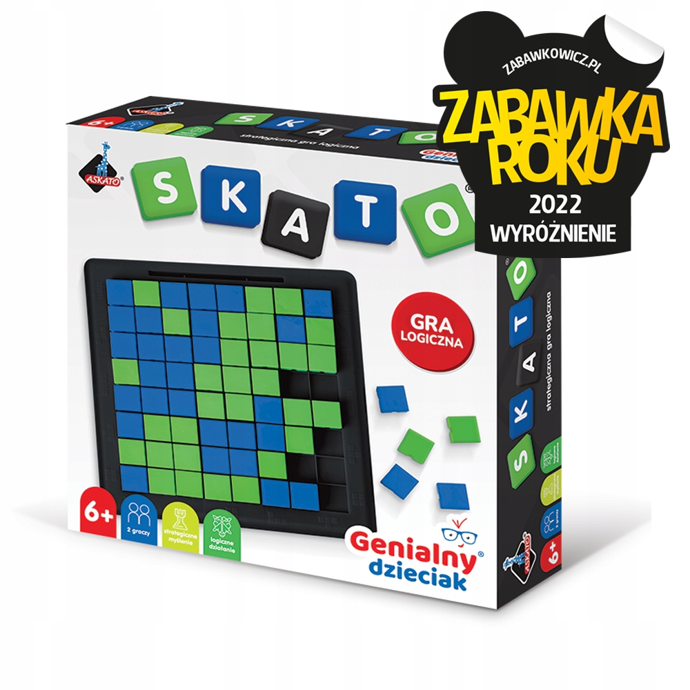 Logická hračka - GENIUS KID LOGICKÁ HRA SKATO STRATEGY 6+