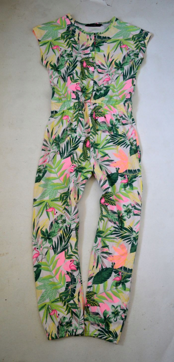 Detská kombinéza - Letné kombinézy George 128 White, Pink, Multi -Colored, Green, Yellow