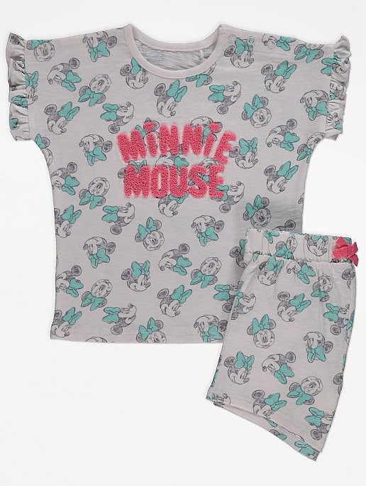 Detský komplet - Baby Set George 74 Béžová, biela, hnedá, ecru, ružová, zelená 3 ks.