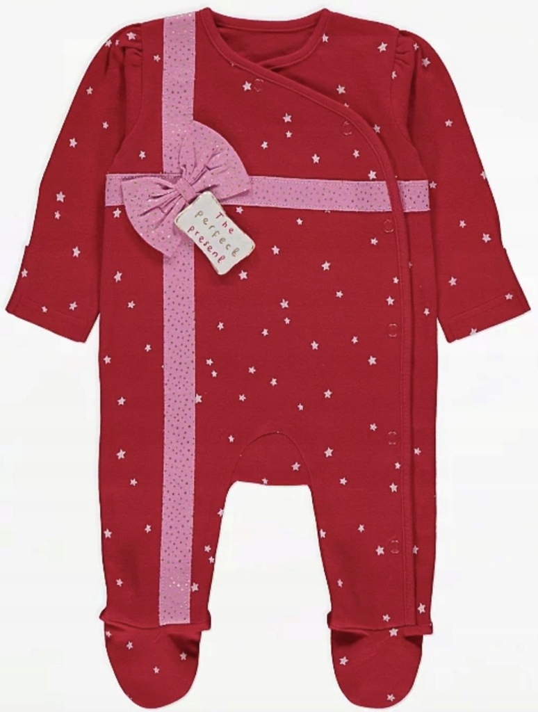 Dojčensky overal - PAJACYK GEORGE 80 Red, Pink