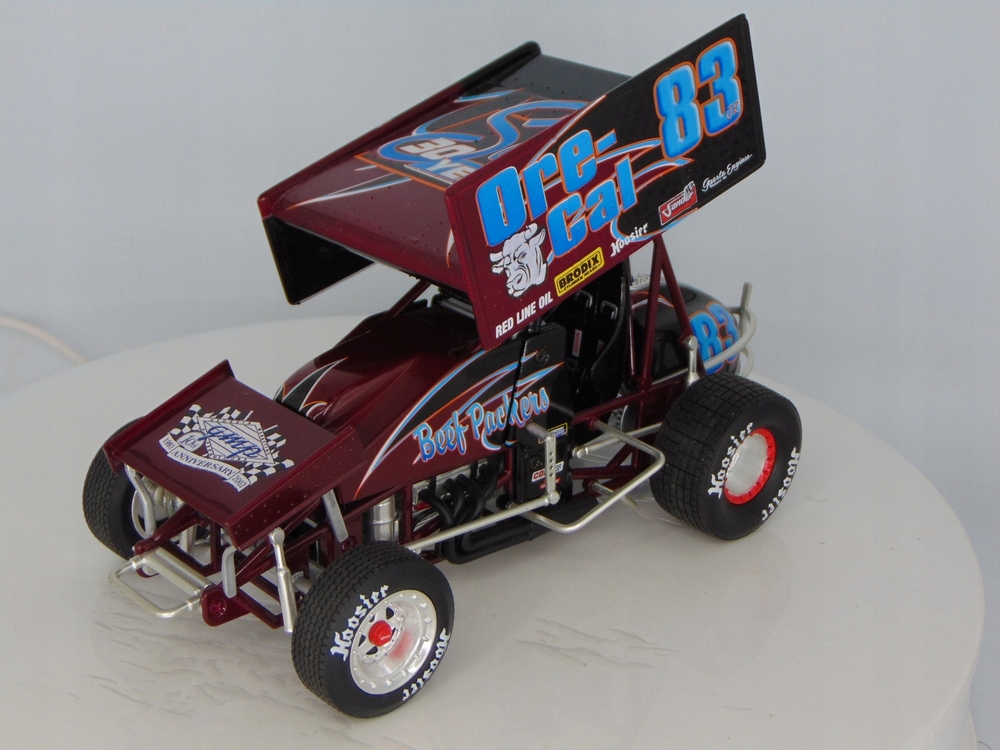 GMP 2002 SAMMY SWINDELL #83 BEEF PACKERS 30 ROKOV KRÍDLOVÝ SPRINT AUTO 1:18