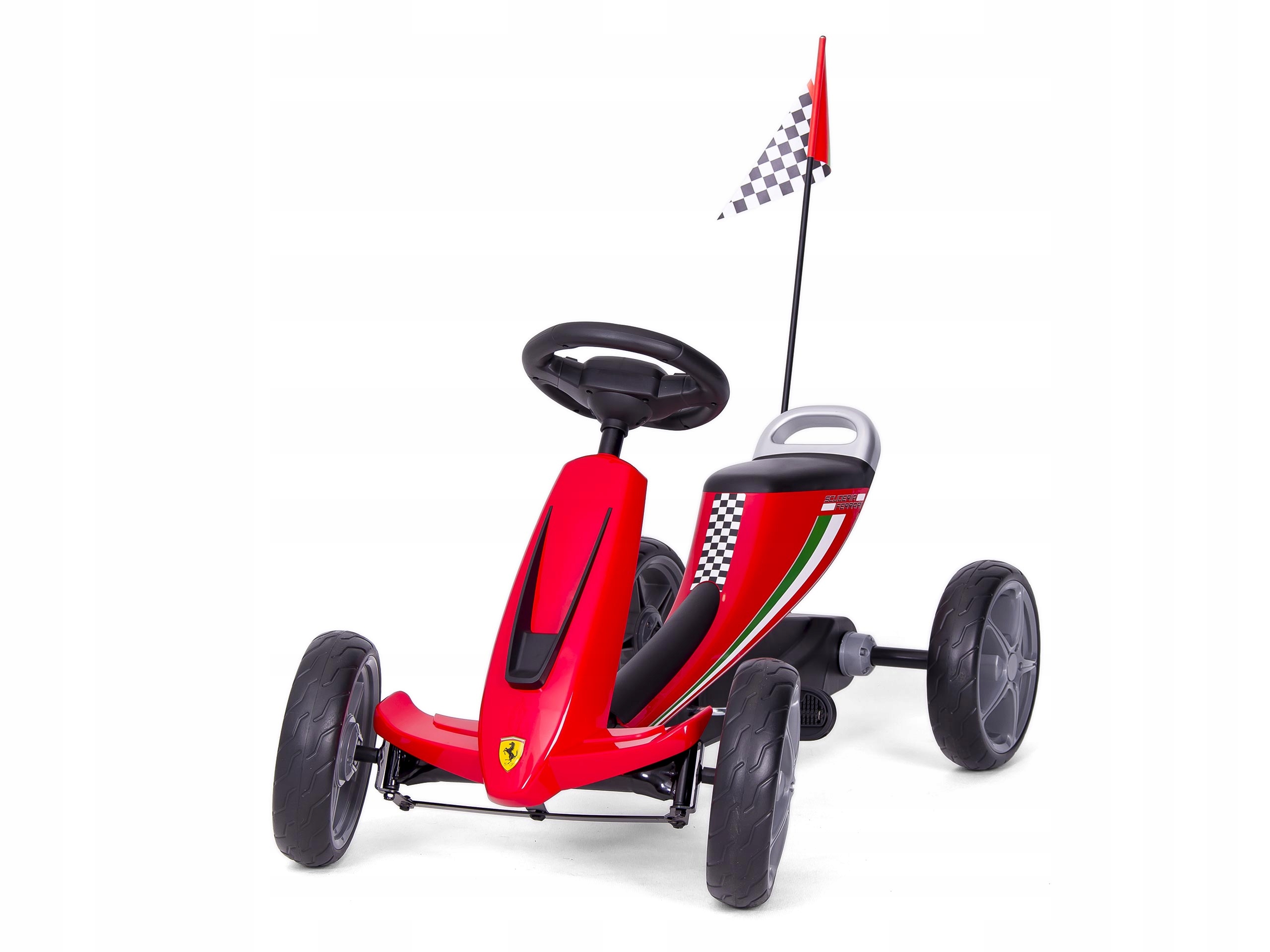Pedál Go -Kart Ferrari License Soft Eva Wheels